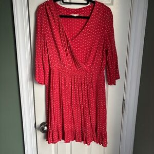 Fat Face Abigail Fleur Geo Wrap Dress Size 10